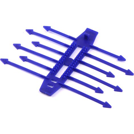 Pflanzenschutz Lupfer Verbissschutzklemmen Blau 100 Stk.