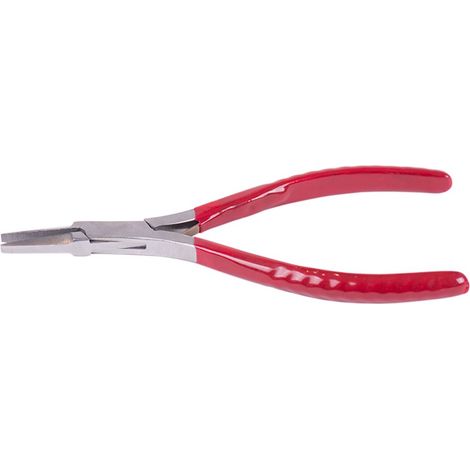 Multirex – Pince plate de précision 100mm – Acier inoxydable – Poignées gainées vinyle – Ressort de rappel pour usage facilité