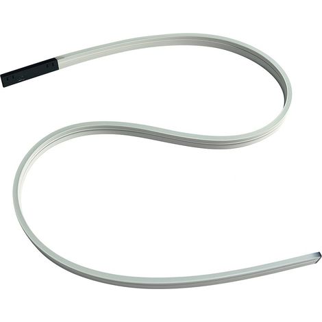 Luminaire sur rail magnétique noir flexible 1 m LED 10 W 4000 K (1/5)