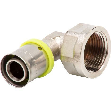 Coude femelle PRESS - ARCO Dimensions : Ø25mm x 3/4".