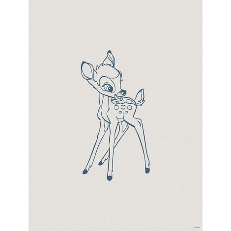 Poster d'Art Disney Bambi - 40 x 50 cm (1/3)
