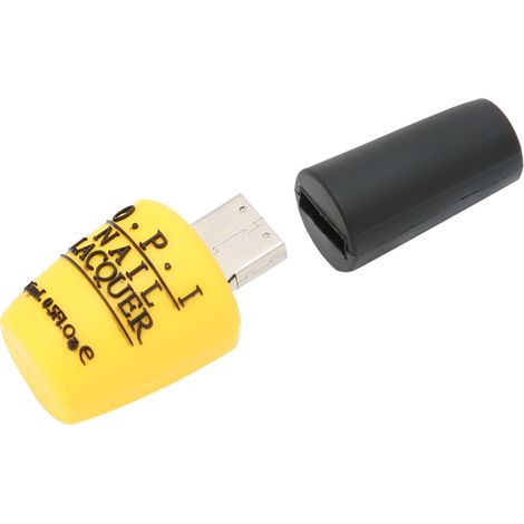 Clé USB à motif de flacon de parfum, compatible avec PC et ordinateur portable, capacité de stockage optionnelle de 64 Go.