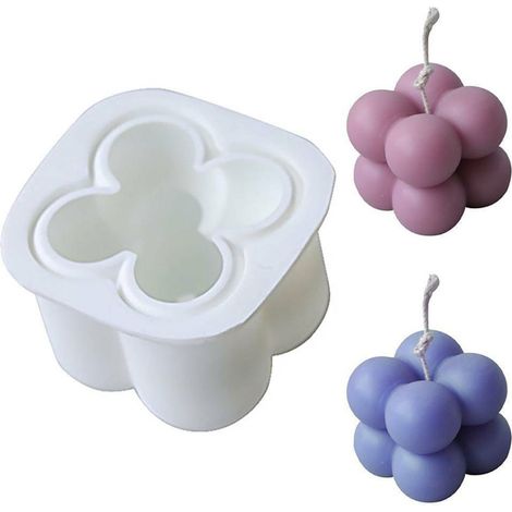 Moule en silicone pour bougie parfumée Mini Rubik's Cube (1/5)