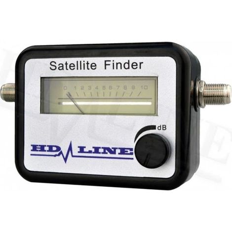 Pointeur Satellite - HD LINE - Réglage Parabole - Câble Coaxial Inclus - Notice en Français