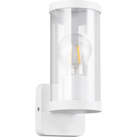 Applique extérieure moderne blanche E27 IP44 BONITO RL (1/5)