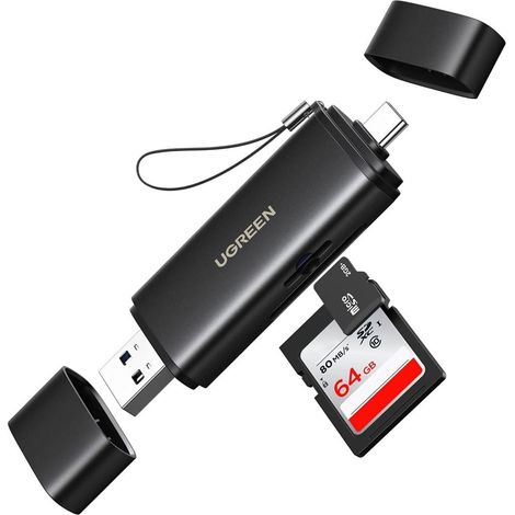 Ugreen 2 In 1 Usb C Usb A Speicherkartenleser