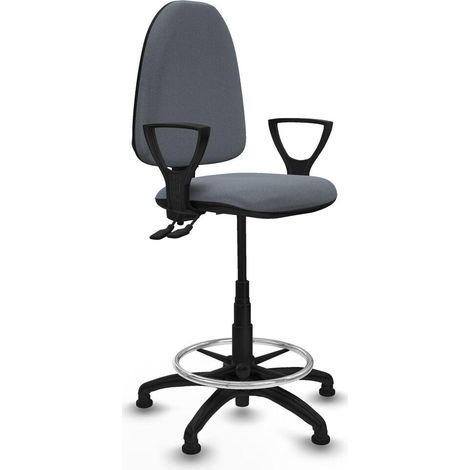 Piqueras y Crespo BFN01RT Silla de Oficina Gris Cómoda (1/3)