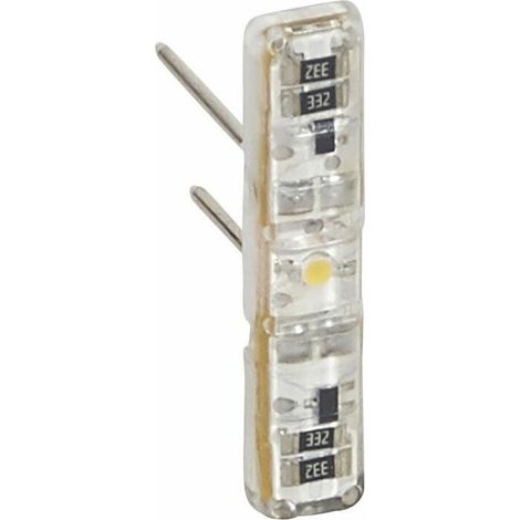 VOYANT LUMINEUX 14 - 24 - 48 VOLTS - LEGRAND CÉLIANE 67687 (1/2)
