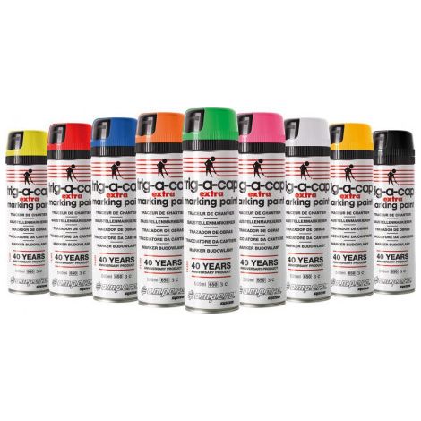 Spray de marquage de chantier t-a-c extra 500ml noir (Par 12) (1/5)