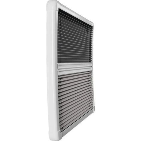 Dometic Car Plissee FL f.S7 RAL9001 233x352