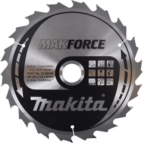 MAKITA PIŁA TARCZOWA 230x30x18z MAKFORCE