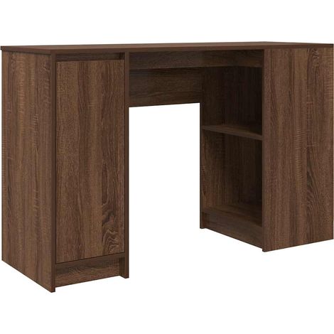 Maison Exclusive - Schreibtisch Braun Eichen-Optik 120x42x76 cm H
