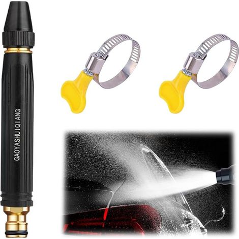 Buse De Pulvérisation Haute Pression Pour Arrosage,Pulvérisateur Pour Nettoyeur Haute Pression,Lance D Arrosage Pour Tuyau D Arrosage,Détachée À Main Buse De Pulvérisation,Pour Lavage Voiture, (1/5)