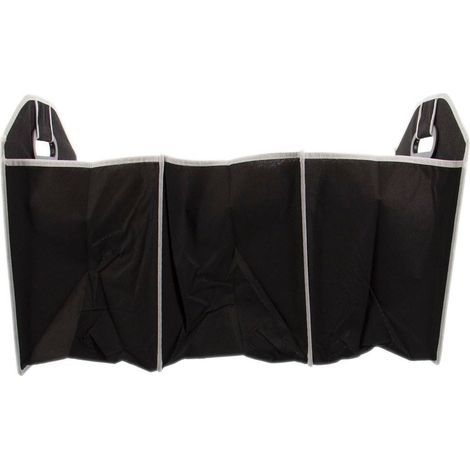 627489 Organizador de maletero multibolsillos y plegable 53x31x31cm en TNT  Color: Negro