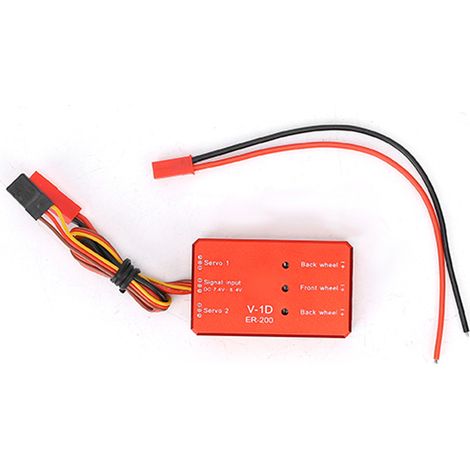Boîte de Contrôle Multifonction ER-200 en Alliage pour Système de Rétractation Électrique RC (1/5)