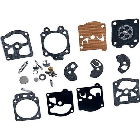 Vergaser Umrüstsatz mit Dichtungsmembran K10 WAT für Walbro WT 1 WT 10, Stihl FS40 FS44, Husqvarna 50R Umrüstsatz für Kettensägenvergaser mit Dic (1/4)