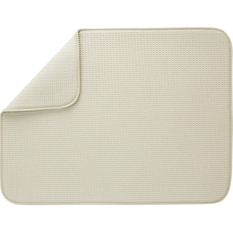 Tapis de séchage pour Vaisselle, Polyester, Sable, 45,7 x 61 cm (1/5)