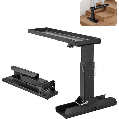 Niveleur d'Échelle, 757x289,5-457,2 mm, Outil de Nivellement d'Échelle d'Escalier Acier Extensible, Trémie de Pas Pliable, Stabilisateur d'Échelle Stable Facile à Utiliser pour Sol Irrégulier (1/5)