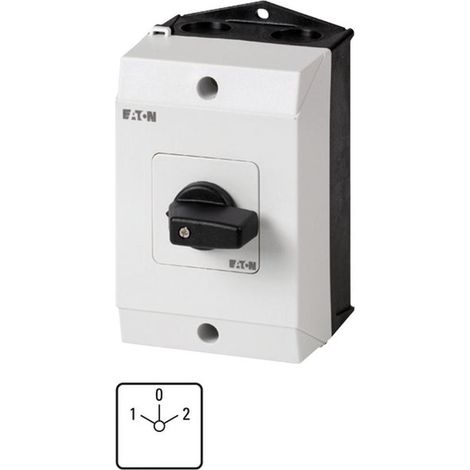 Eaton T0-3-8401/I1 Nockenschalter 20 A 2 x 60 ° Grau, Schwarz 1 St.