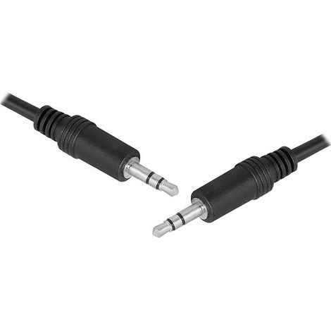Cable estéreo de 5 m con conector jack de 3,5 mm a enchufe de 3,5 mm