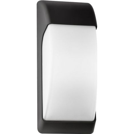 FAB 126861009 Appliquer Extérieur Épeautre 1xe27 Noir Ip65 Polycarbonate 32x12,9x13 Cm (1/2)