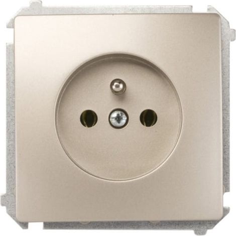 Simon Basic Einzelsteckdose mit/ohne 16A IP20 satiniert BMGZ1.01/29