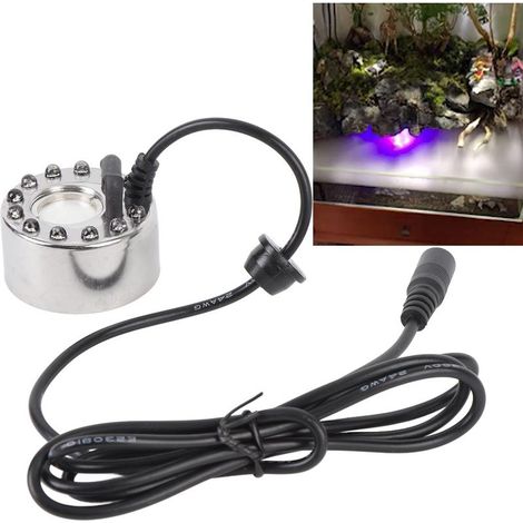 [Mist Maker] [Atomizer Fogger] 350mL/H avec Contrôleur LED 12 Couleurs pour Fontaine US Plug (1/5)