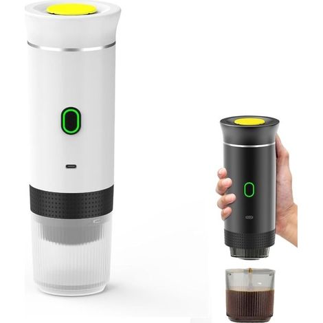 Machine à capsules multifonctionnelle 3 en 1 - Machine à expresso électrique 12 V avec fonction chauffe-plats - Idéale pour la voiture et le camping (1/5)