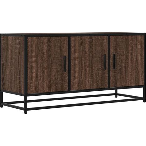 Maison Exclusive - TV-Schrank Braun Eichen-Optik 100x35x50 cm Hol
