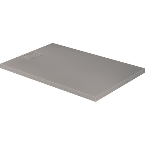Douchette rectangulaire STONETTO 1400x900x50mm en béton gris (1/3)