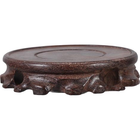 Support pour plantes en bois massif, porte-pots de fleurs, présentoir à bonsaïs (1/5)