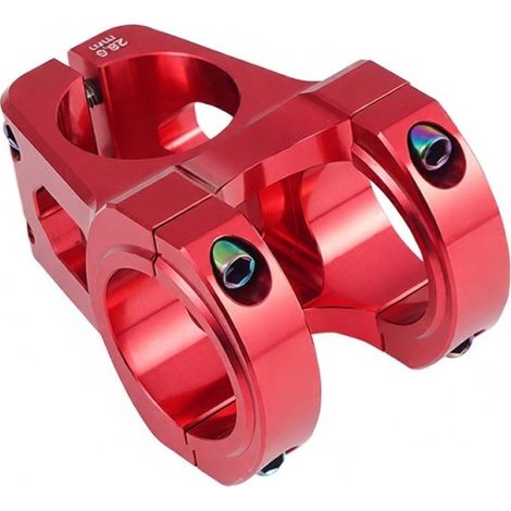 Potencia corta de aleación de aluminio de 31,8 x 35 mm para bicicletas de carretera y montaña. (1/5)
