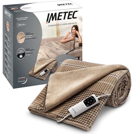 Imetec CaldoPlaid Elegance 180x140cm 150W Lavabile 16936 Adapto (1/5)