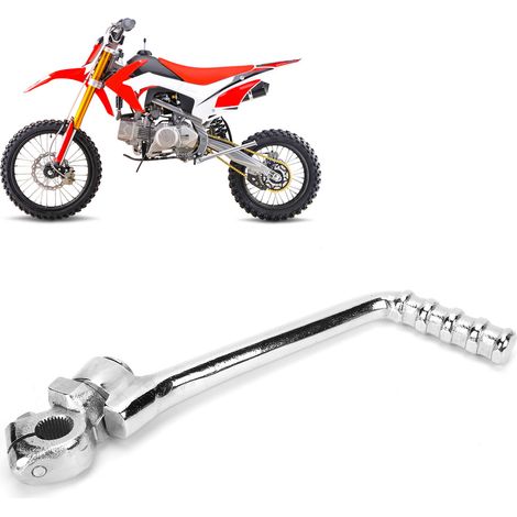 Démarreur à kick en acier avec axe de 13 mm pour motos tout-terrain PIT de 110 à 150 cm3 (1/5)
