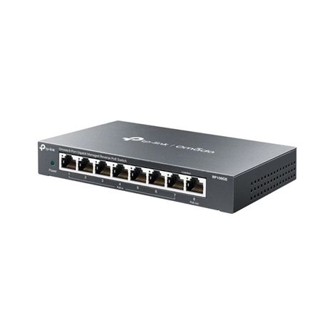 TP-Link RP108GE Switch 7xGb PoE In 1xGb PoE Out