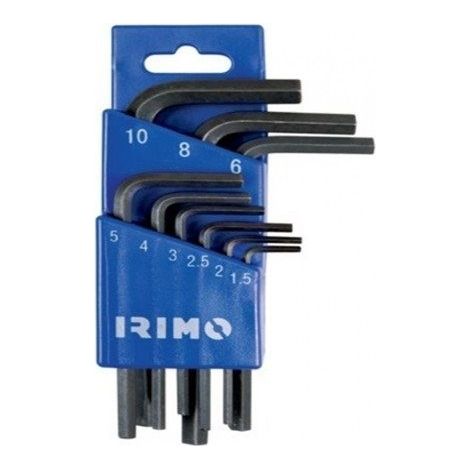 IRIMO JUEGO LLAVES ALLEN M.1.5-10 mm.(ESTUCHE 9 PZ.