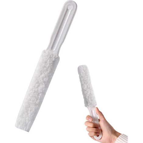 Set di 2 spazzole morbide per la pulizia di fessure e bocchette di ventilazione, ideali per auto, condizionatori e casa. (1/5)