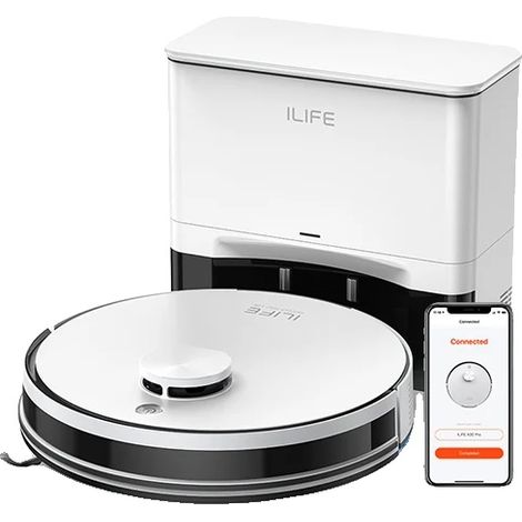 Aspirateur Robot, Auto-Vidange, Navigation Intelligente, ILIFE A30PRO, UE (1/5)