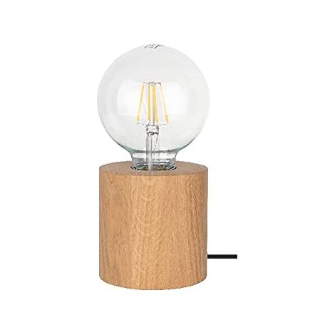 Lampe de Bureau Shape Base - Bureau, Table de Chevet - Bois, Plastique 10 X 10 X 10 (1/5)