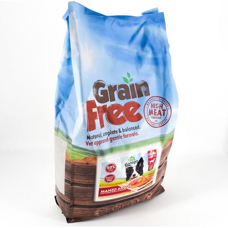 CROCCHETTE PERAGA GRAIN FREE PER CANE ADULTO 12KG MANZO ANGUS (1/4)