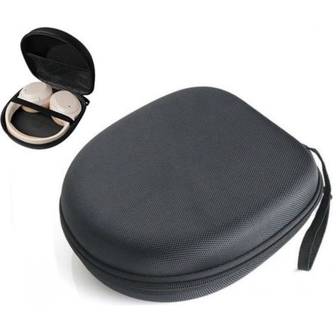 Custodia rigida per cuffie - modello on-ear/a padiglione - antiurto e impermeabile - portatile - per la maggior parte delle marche/cuffie Bluetooth/con filo - 22x19x6,5 cm (1/5)
