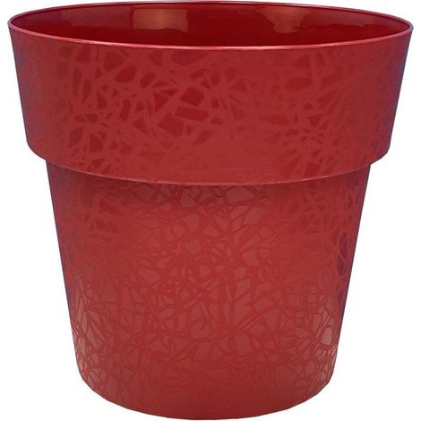 Vaso di fiori - RIVIERA - Terea - Ø 58 cm - Rosso