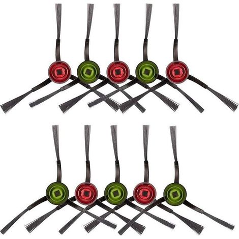(10 Pièces) N10 Pièces de Rechange Pour Brosse Latérale Pour Robot Aspirateur Ecovacs DEEBOT OZMO N10 N10 Plus 920 950 T8 AIVI Max (1/5)