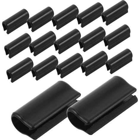 100 Pièces Clips de Fixation pour Tapis Voiture en Plastique Noir, Maintien Antidérapant Bordure, Forme Ronde pour Intérieur Automobile et Berlines (1/5)