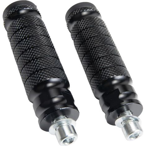 Repose-pieds en aluminium pour moto et vélo électrique - Surface antidérapante - Convient pour un confort et un style améliorés (1/5)