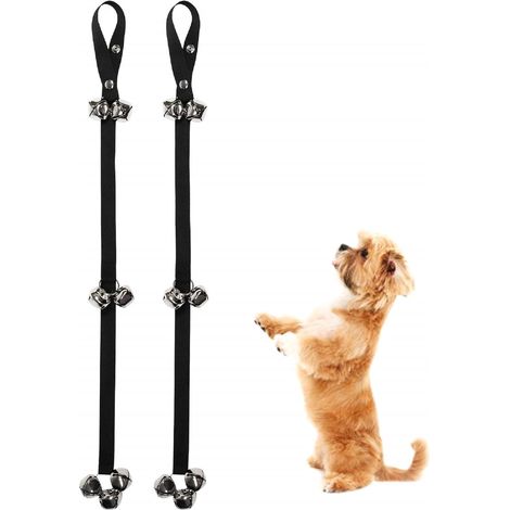 Sonnette Pour Chien - Corde En Nylon Réglable 83,5 À 86,5 Cm - Pour Dressage Canin À La Porte - Lot De 2 (1/5)