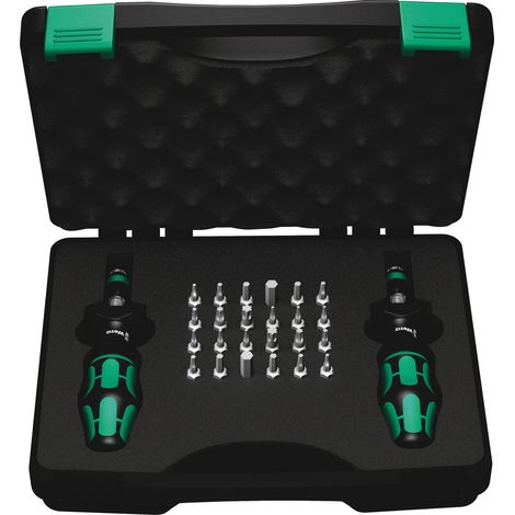 WERA Jeu de tournevis dynamométriques 7440/41 26 pièces 0,3-3 Nm ( 4000828020 )