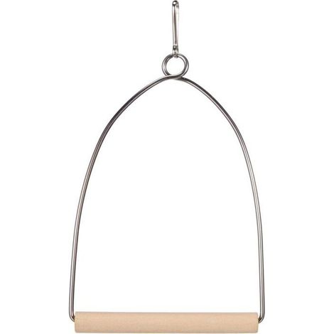 HONORNIC - Balançoire en métal et Bois - Jouets Oiseaux - 12 cm