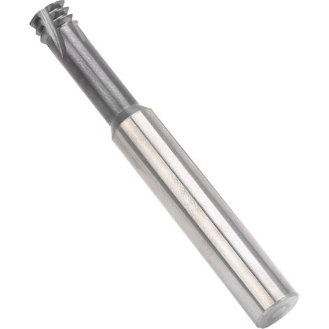 Fraise 3 dents carbure tungstène, fraise spirale CNC M10x1,5 D8x60, outil de coupe professionnel pour défonceuse (1/5)