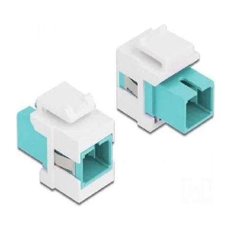 DeLOCK Delock 86716 - Plat - Bleu - Blanc - SC - SC - Femelle - Femelle